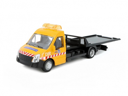 Macheta platforma depanare auto Iveco Daily si Subaru Impreza, scara 1:43 [1]