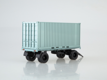 Macheta remorca cu container GKB-8350, scara 1:43 [5]