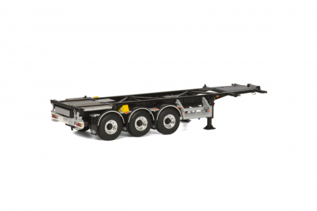 Macheta semiremorca transcontainer pentru container cisterna Van Hool, scara 1:50 [1]