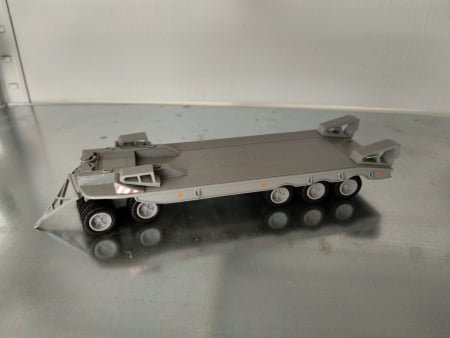 Machete camioane - Macheta trailer P50 5 axe, scara 1:43