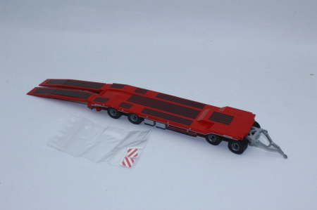 Machete utilaje de constructii - Macheta trailer Schwartzmuller, scara 1:50