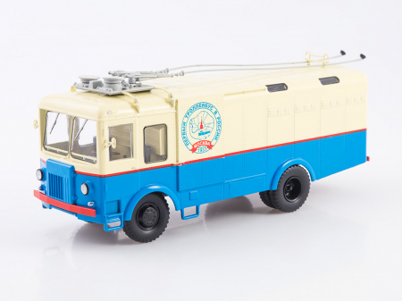 Machete autobuze - Macheta troleibuz de marfa TG-3 cu revista, scara 1:43