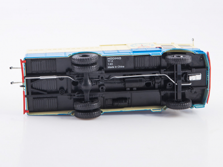 Macheta troleibuz de marfa TG-3 cu revista, scara 1:43 [4]