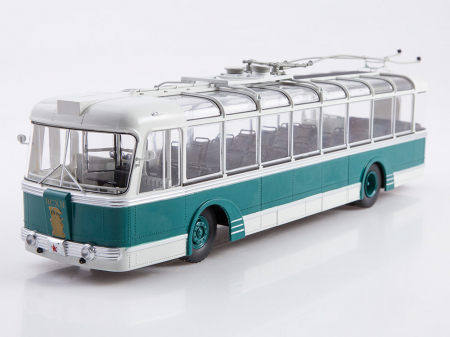 Machete autobuze - Macheta troleibuz SVARZ TBE-S cu revista, scara 1:43