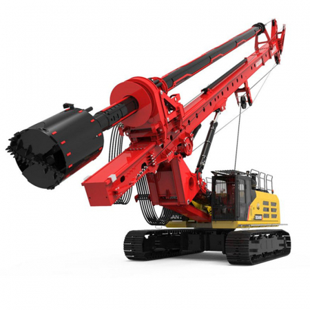 Macheta utilaj pentru forat piloti Sany SR360RH, scara 1:35 [4]