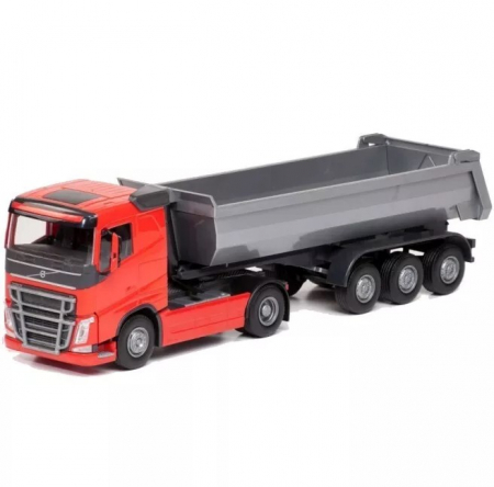 Machete camioane - Macheta Volvo FH16 cu semiremorca basculanta , scara 1:25