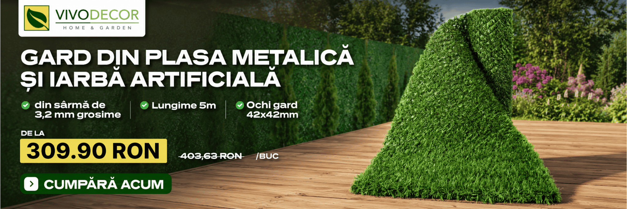 Gard Verde Artificial