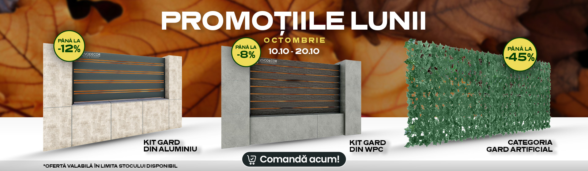 Promotie Octombrie 2025