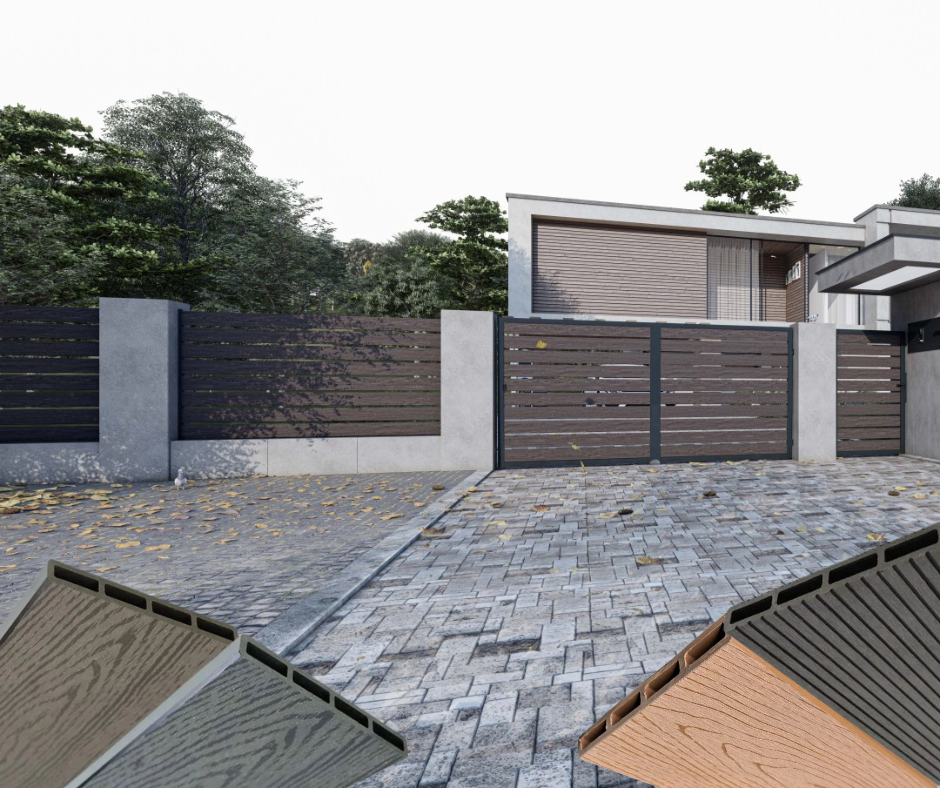 Gard din WPC-Lemn Compozit-VIVODECOR