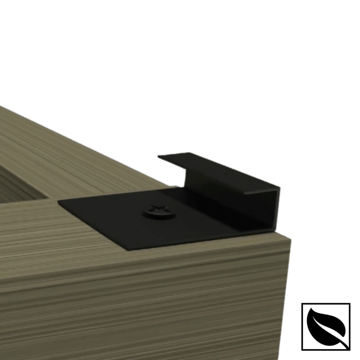 Accesoriu Starter pentru Placa Deck WPC 3D, Prindere metalica pentru pardoseala Lemn Compozit [3]