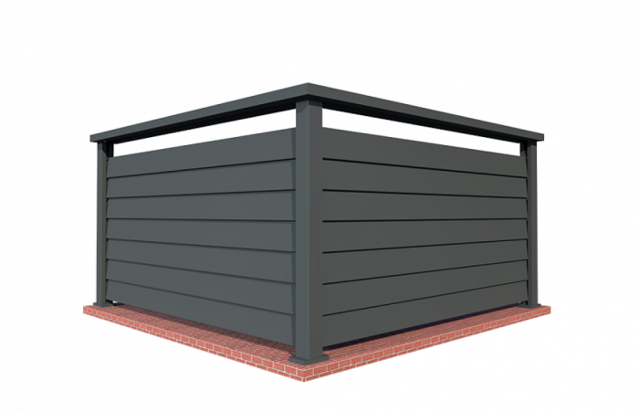 Balustrada Model Armura Din Aluminiu Pentru Balcon Si Terasa [2]