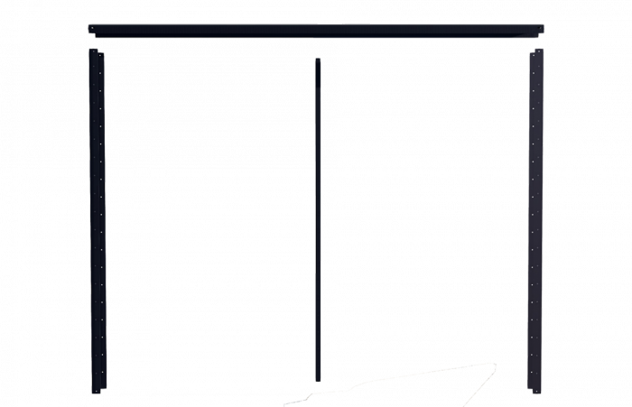 Cadru gard, Model Stor, 30x60mm, Aluminiu [2]