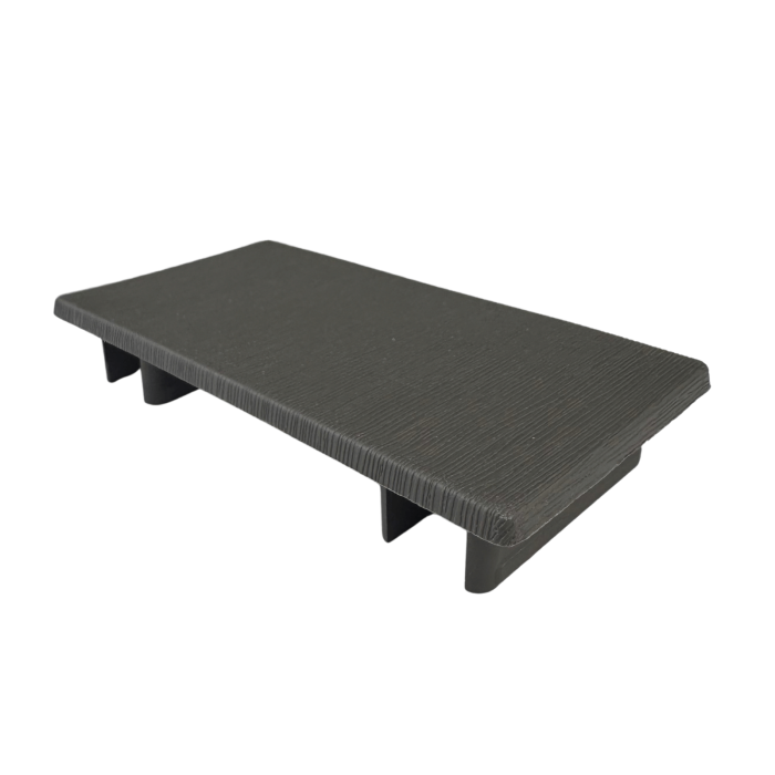 Capac Plastic pentru Tub Riflaj 100X52 mm, Gri Argintiu [3]
