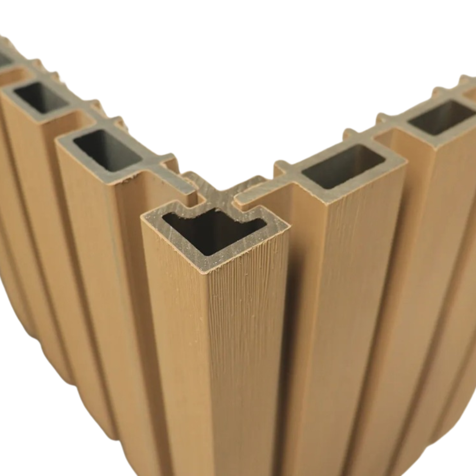 Coltar Exterior din Lemn Compozit pentru Riflaj Maro 40x40mm, 2,9 ml [2]
