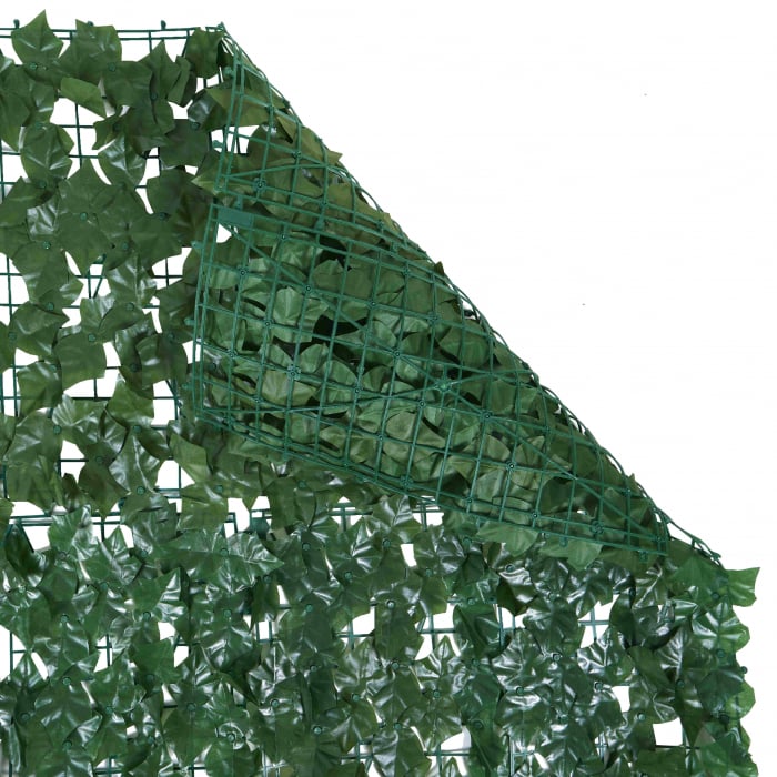 Gard Verde Artificial cu frunze, Gard din plante artificiale [3]