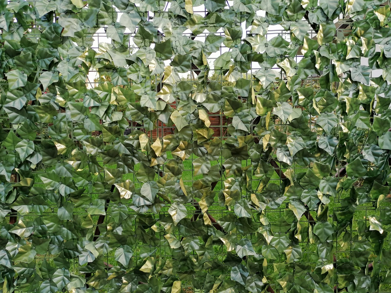 Gard Verde Artificial cu frunze, Gard din plante artificiale [6]