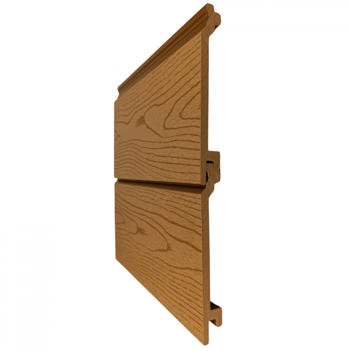 Lambriu WPC Lemn Compozit Bej pentru Fatada, 150x20x2900mm. Sipca WPC de exterior placari fatade [4]
