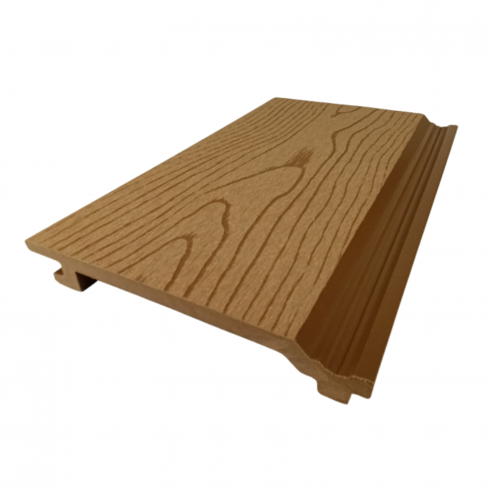 Lambriu WPC Lemn Compozit Bej pentru Fatada, 150x20x2900mm. Sipca WPC de exterior placari fatade [2]
