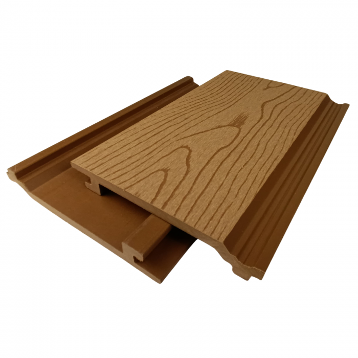 Lambriu WPC Lemn Compozit Bej pentru Fatada, 150x20x2900mm. Sipca WPC de exterior placari fatade [3]