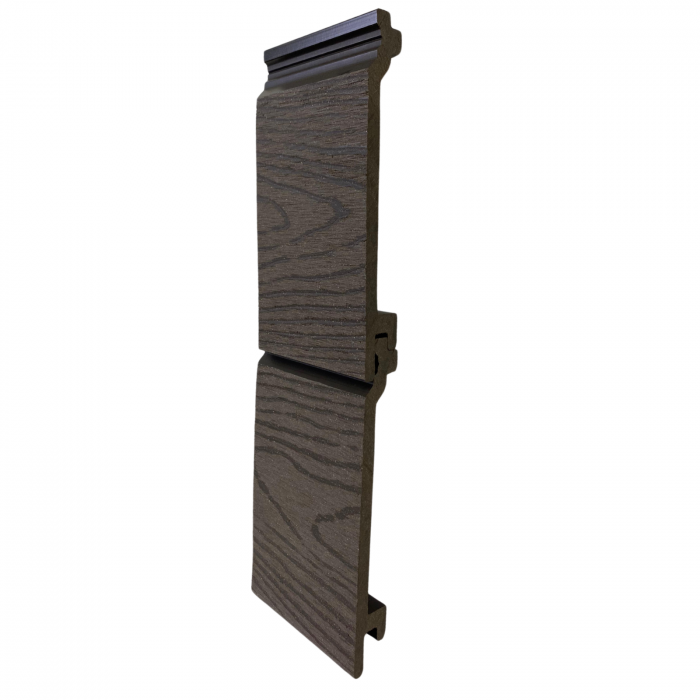 Lambriu WPC Lemn Compozit Maro pentru Fatada, 150x20mmx2900mm. Sipca WPC de exterior placari fatade [2]