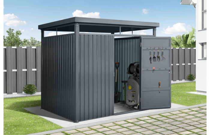 Magazie depozitare gradina-terasa, Premium, Otel zincat [3]