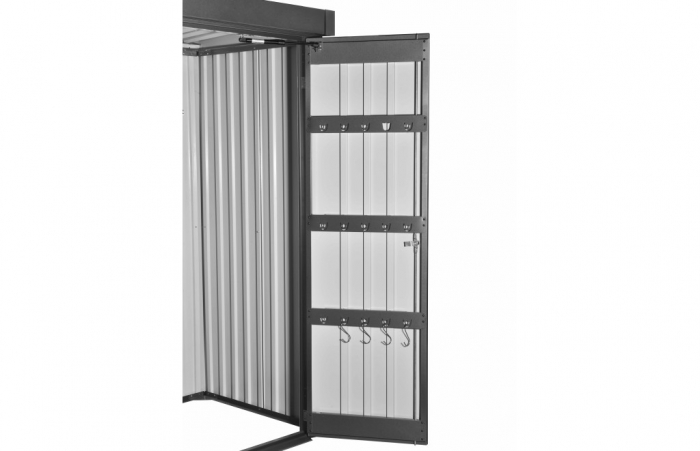 Magazie/Dulap depozitare gradina SolidBox, casuta depozitare unelte, Premium, Otel zincat [2]