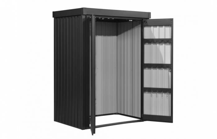 Magazie/Dulap depozitare gradina SolidBox, casuta depozitare unelte, Premium, Otel zincat [4]