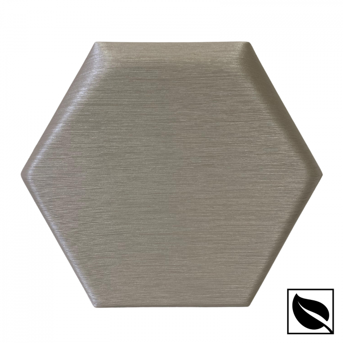 Panou Decorativ Perete 3D Autoadeziv, Hexagon Nisip Sidef, Set 2 buc., Placi Decor Perete [5]