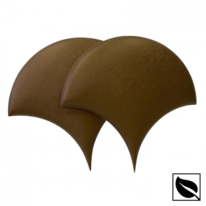 Panou Decorativ Perete 3D, Autoadeziv Maro Sidef, Set 2 Buc., Placi din Piele Ecologica [2]