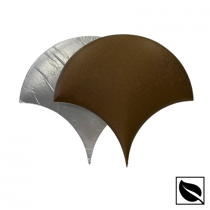 Panou Decorativ Perete 3D, Autoadeziv Maro Sidef, Set 2 Buc., Placi din Piele Ecologica [5]
