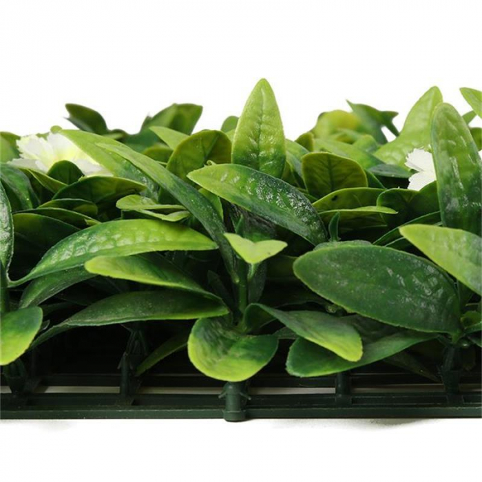 Perete Verde Murraya White Flower, Perete Verde Artificial,  Panou Decorativ pentru Perete [4]