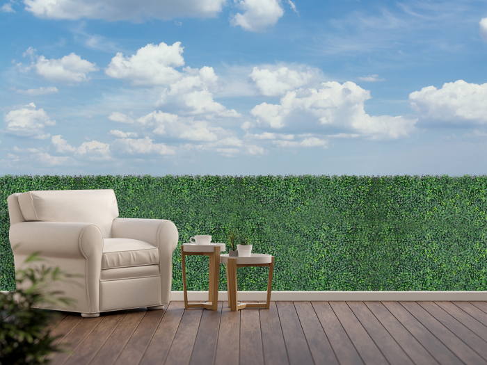 Perete Verde Buxus, Perete Verde Artificial,  Panou Decorativ pentru Perete [11]