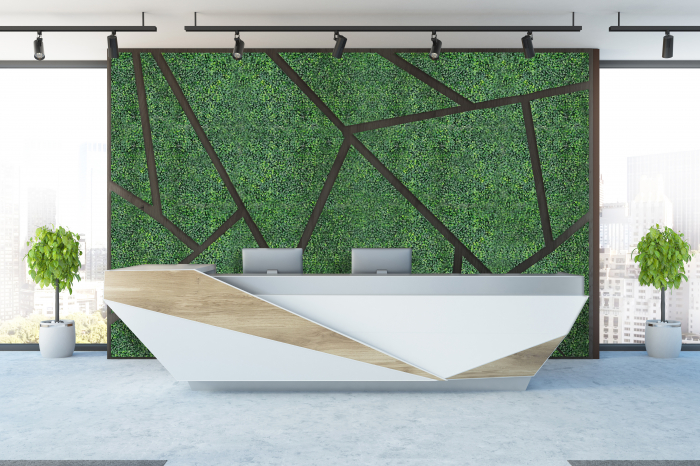 Perete Verde Buxus, Perete Verde Artificial,  Panou Decorativ pentru Perete [6]