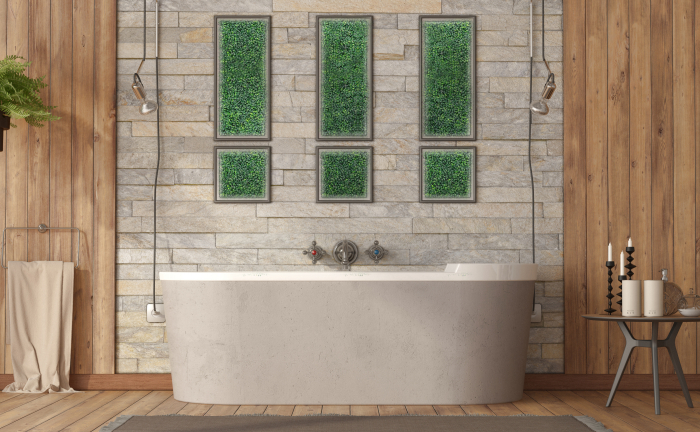 Perete Verde Buxus, Perete Verde Artificial,  Panou Decorativ pentru Perete [4]