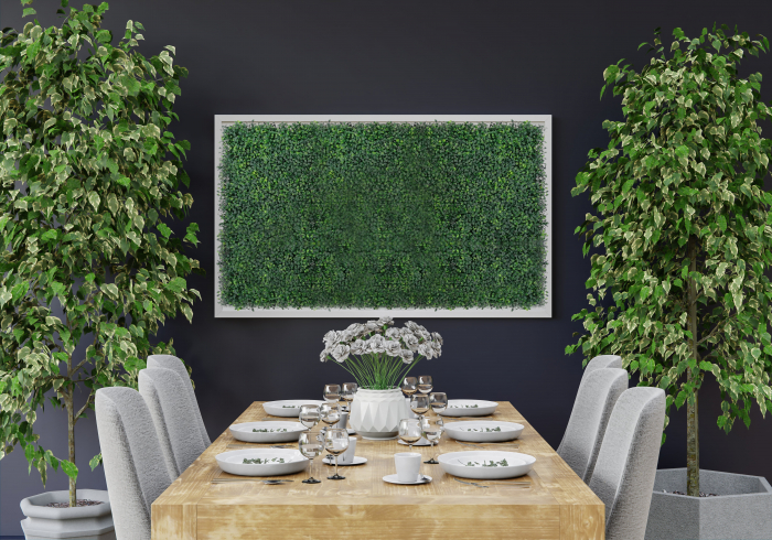 Perete Verde Buxus, Perete Verde Artificial,  Panou Decorativ pentru Perete [7]
