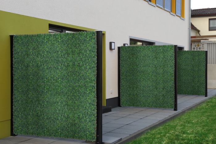 Perete Verde Buxus, Perete Verde Artificial,  Panou Decorativ pentru Perete [8]