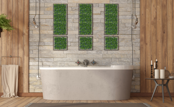 Perete Verde Hedera Mix, Perete Verde Artificial,  Panou Decorativ pentru Perete [8]