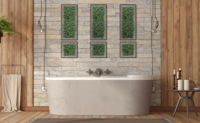 Perete Verde Lavanda, Perete Verde Artificial,  Panou Decorativ pentru Perete [10]