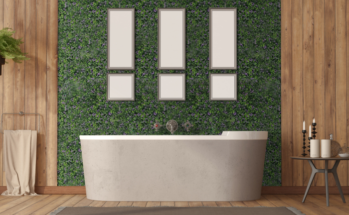 Perete Verde Lavanda, Perete Verde Artificial,  Panou Decorativ pentru Perete [11]