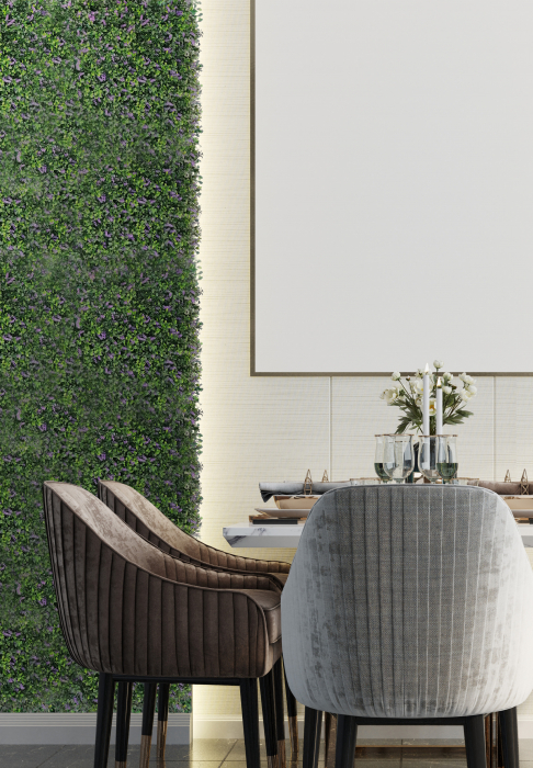 Perete Verde Lavanda, Perete Verde Artificial,  Panou Decorativ pentru Perete [9]