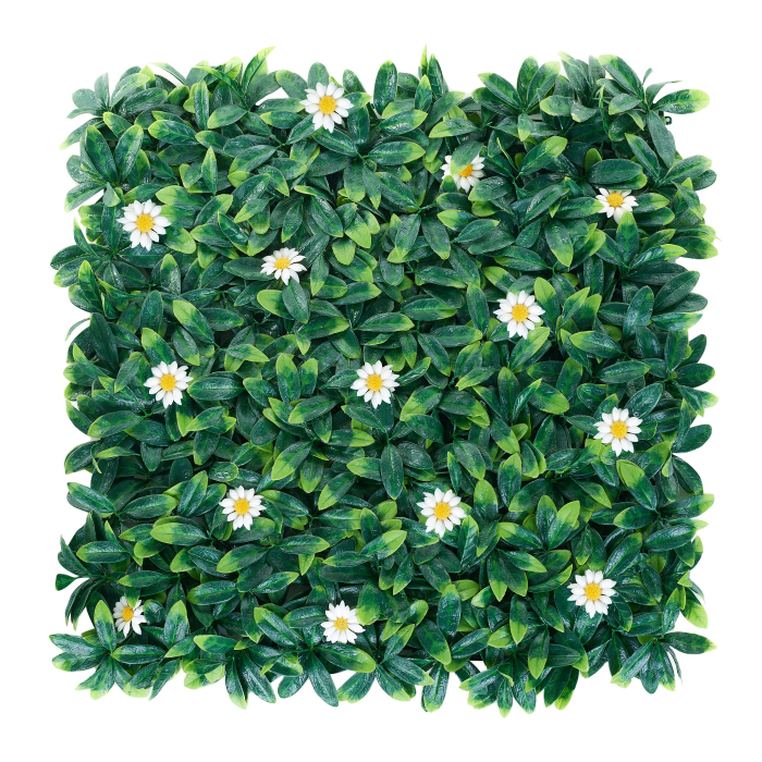 Perete Verde Murraya White Flower, Perete Verde Artificial,  Panou Decorativ pentru Perete [17]
