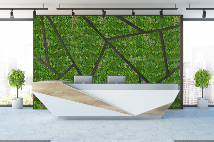 Perete Verde Plant Mix, Perete Verde Artificial,  Panou Decorativ pentru Perete [8]