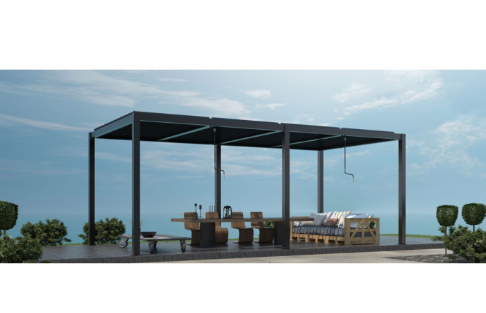 Pergola X Bioclimatica 4x6x2.5metri , Premium, Aluminiu [5]