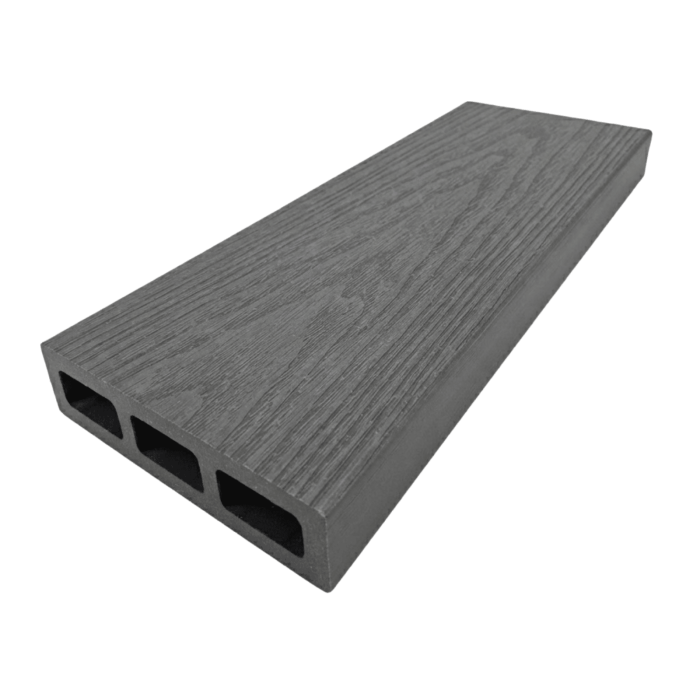 Placa de Gard WPC Co-extrudat 80x20 mm, Gri Antracit, Lungime 2 m și 2.9 m [2]