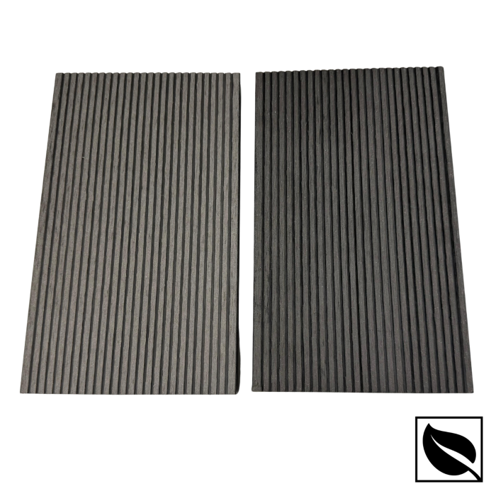 Placa deck terasa WPC 3D, tip pardoseala/dusumea WPC, 150x22mm, maro lemn [5]