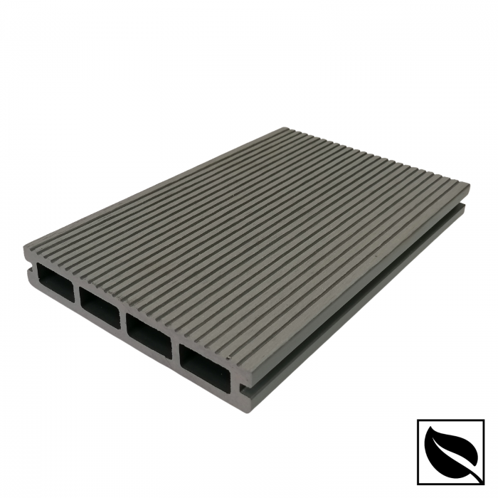 Placa deck terasa WPC 3D, tip pardoseala/dusumea WPC, 150x22mm, maro lemn [3]