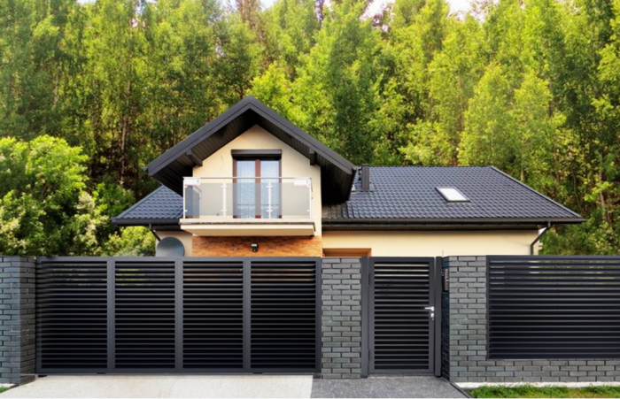 Poarta Pietonala Model Stor Din Aluminiu [4]