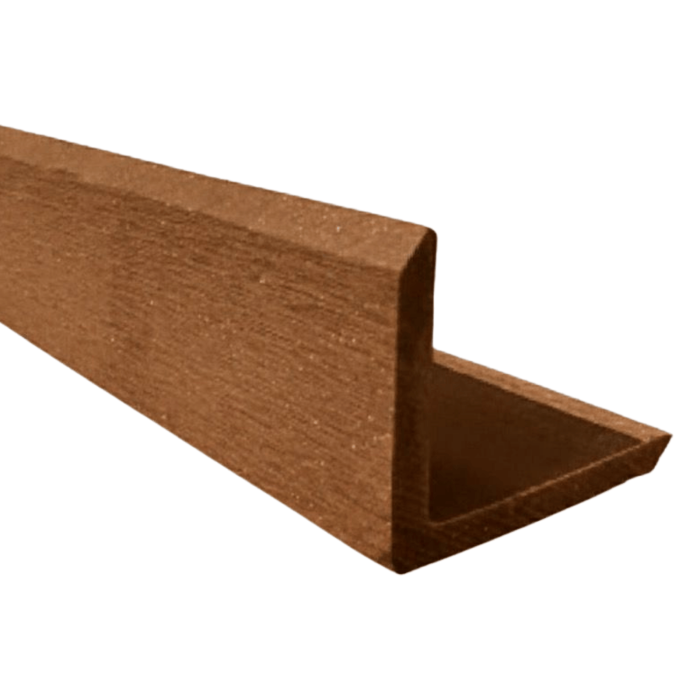 Profil L pentru Riflaj Aramiu WPC 50x50 mm, Lungime 2.9 m [1]