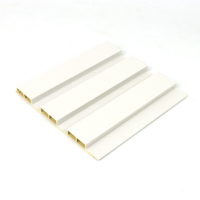 Riflaj de interior, Alb cu caneluri late. Latime 204mm, Lungime 2,8m [2]