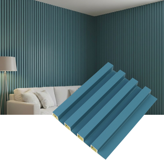 Riflaj de interior Azuriu-finisaj catifelat 152 x 2800 mm Riflaje decorative pentru living și dormitor [1]